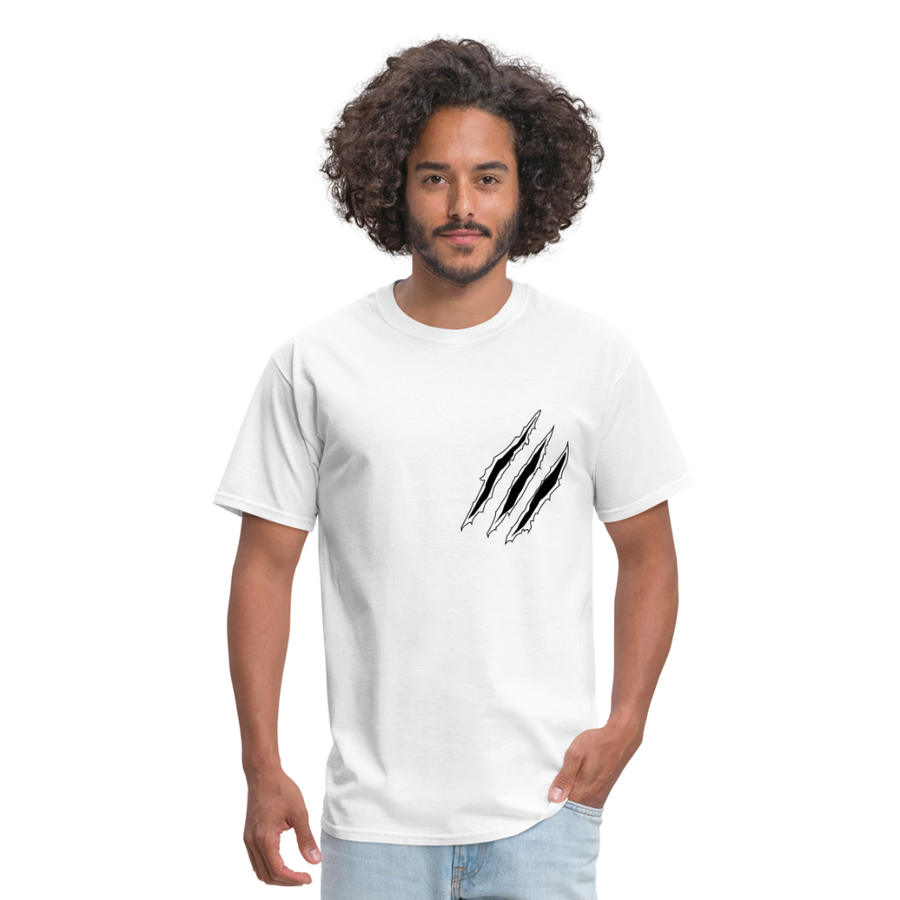 "Cross my Heart" Tiger Pride Shirt. - white