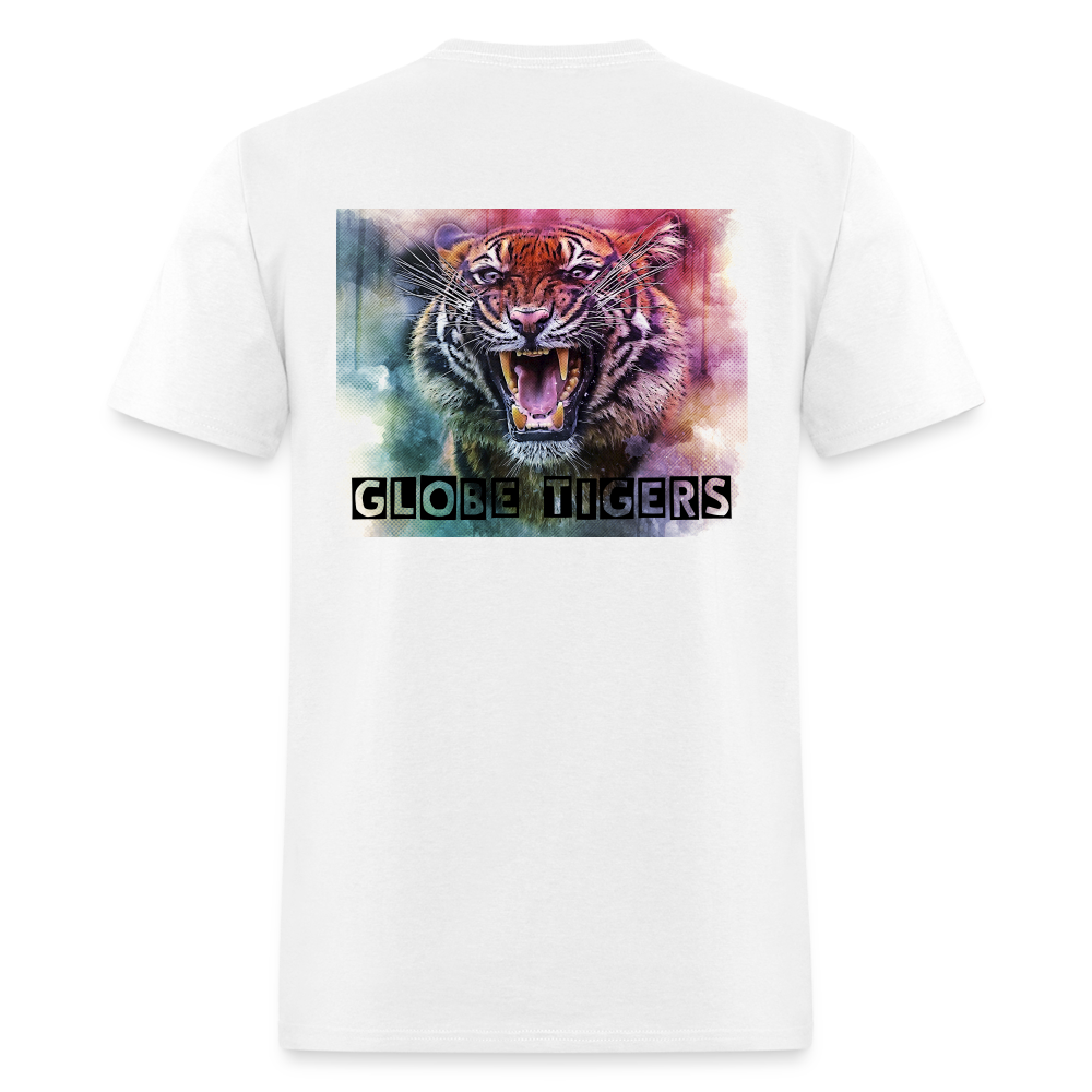 "Cross my Heart" Tiger Pride Shirt. - white