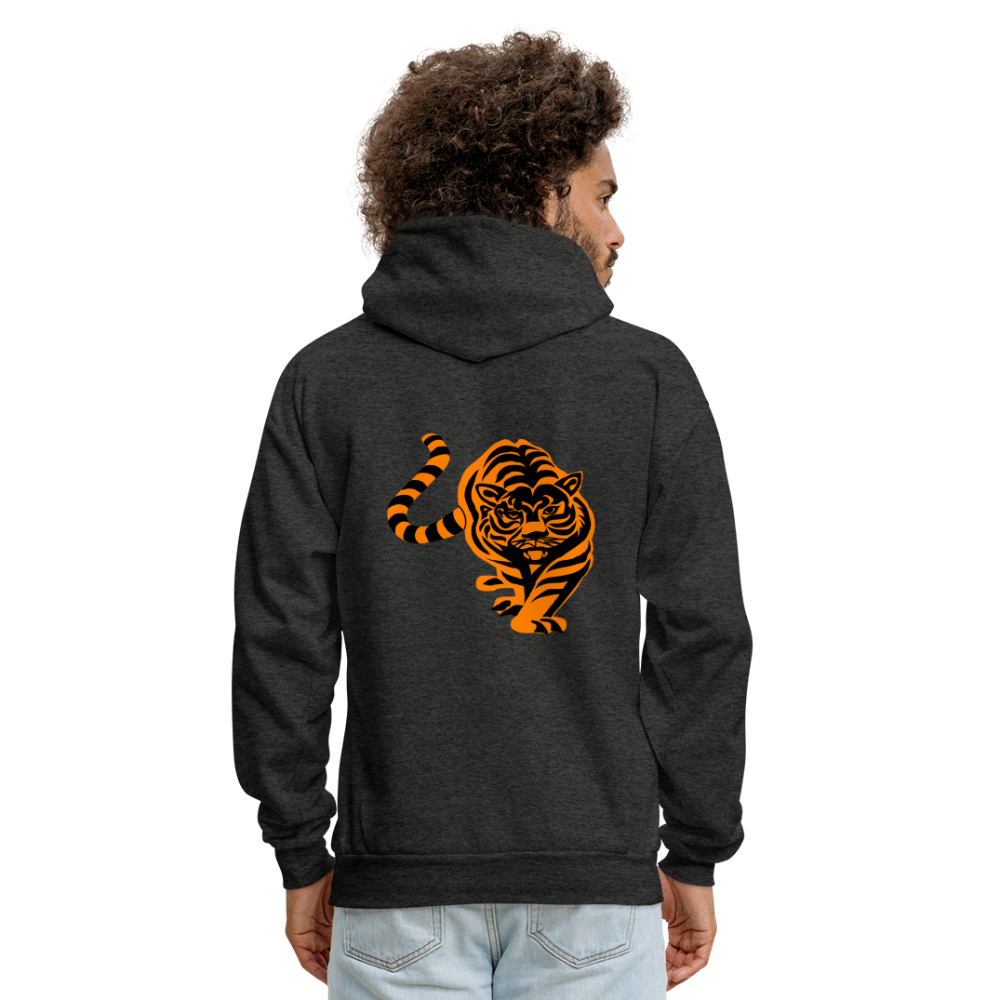 Tiger Claw Hoodie - charcoal grey