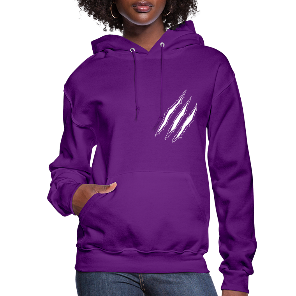 Women's Tiger Hoodie - purple