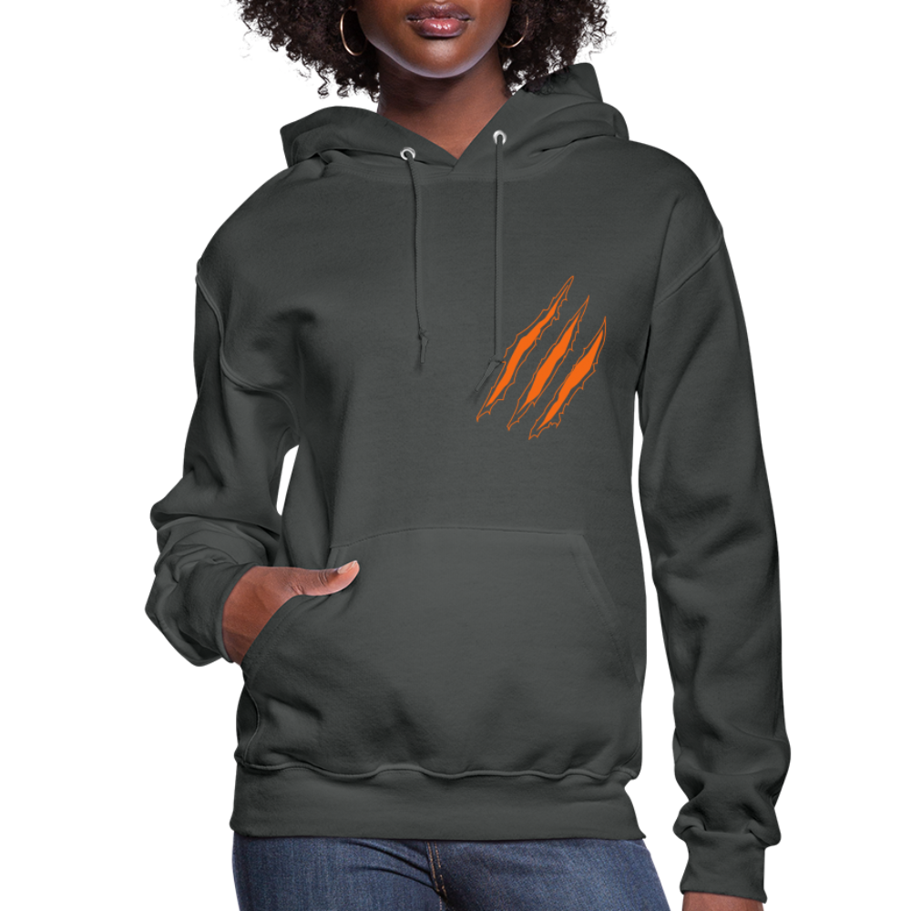 Women's Tiger Hoodie #2 - asphalt