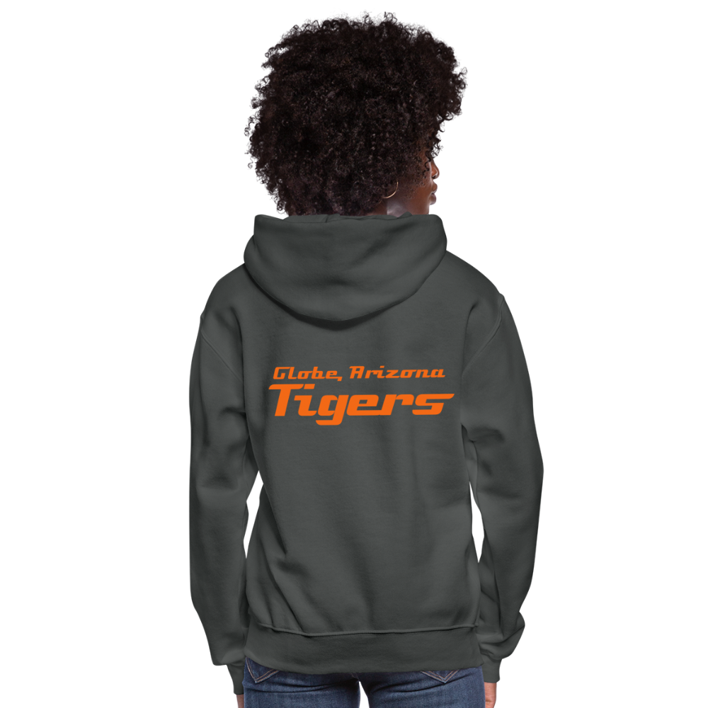 Women's Tiger Hoodie #2 - asphalt