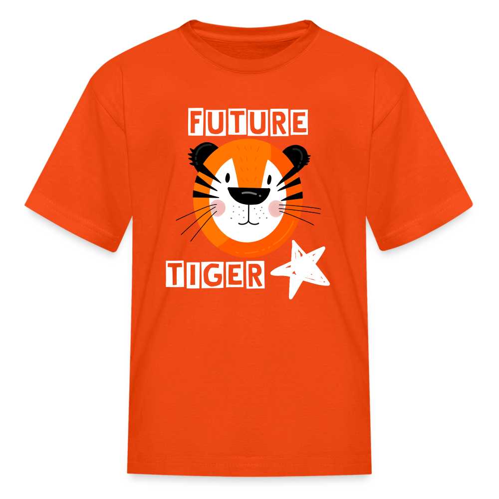 Future Tiger Kids Tee - orange