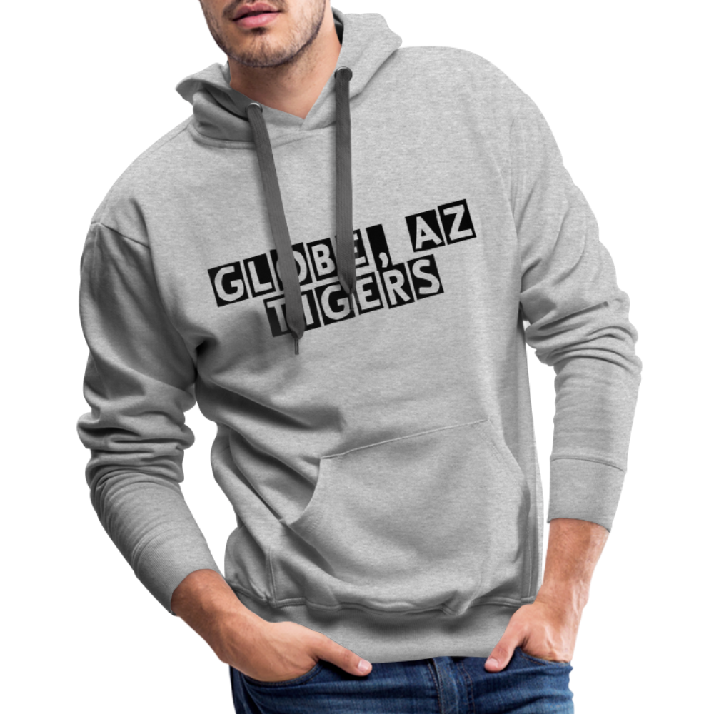 Men's Tiger Hoodie - heather grey