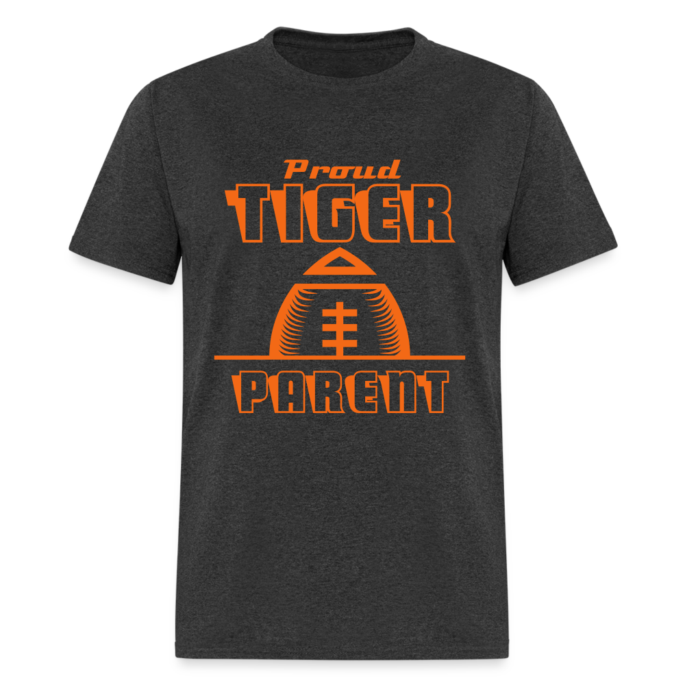 Proud Tiger Tee - heather black