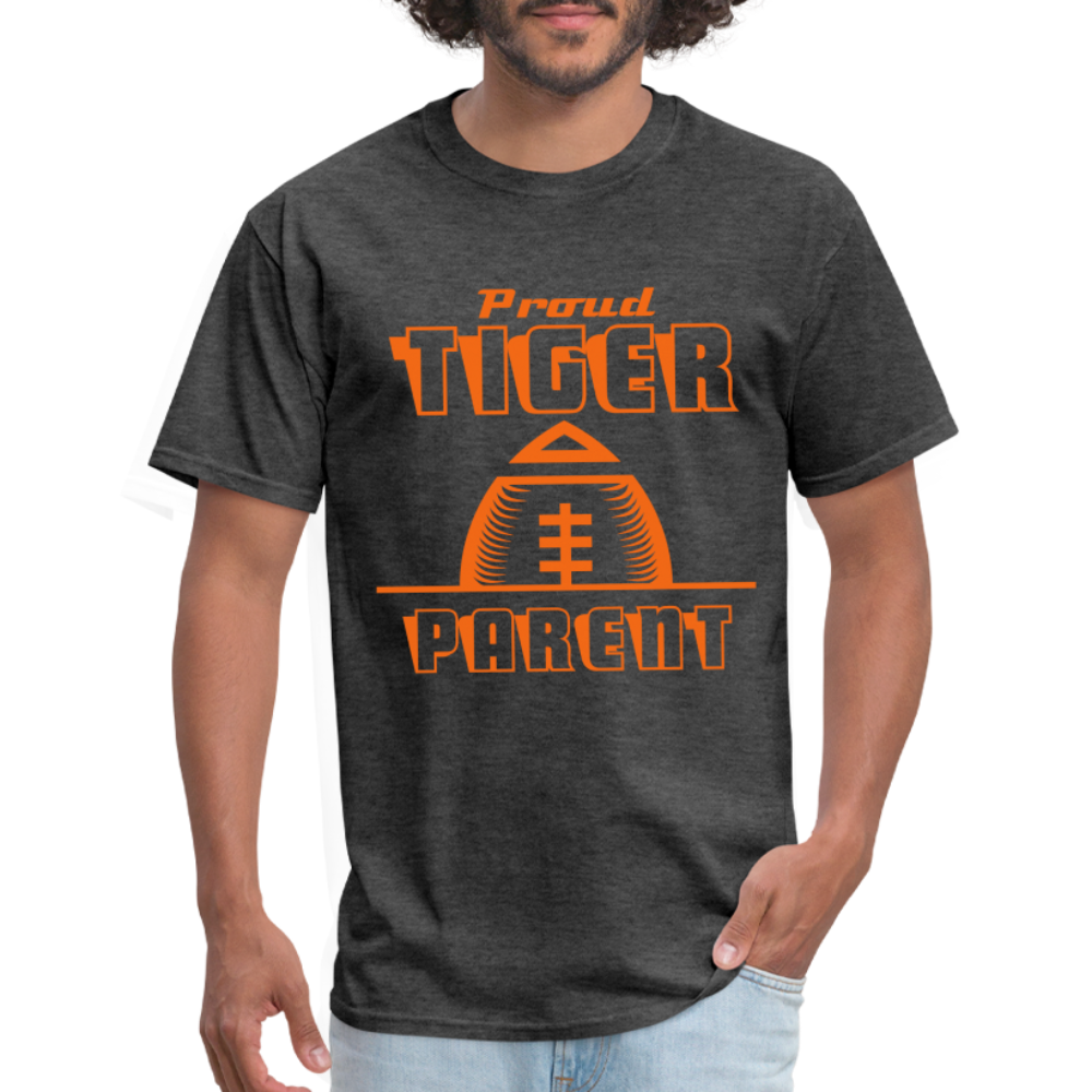 Proud Tiger Tee - heather black