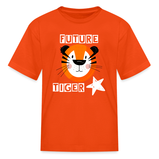 Future Tiger Kids Tee - orange